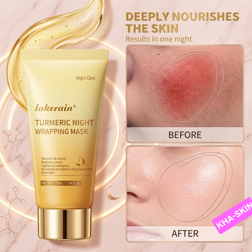 Glow Night Wrapping Mask – Revitalize Your Skin with Collagen & Turmeric